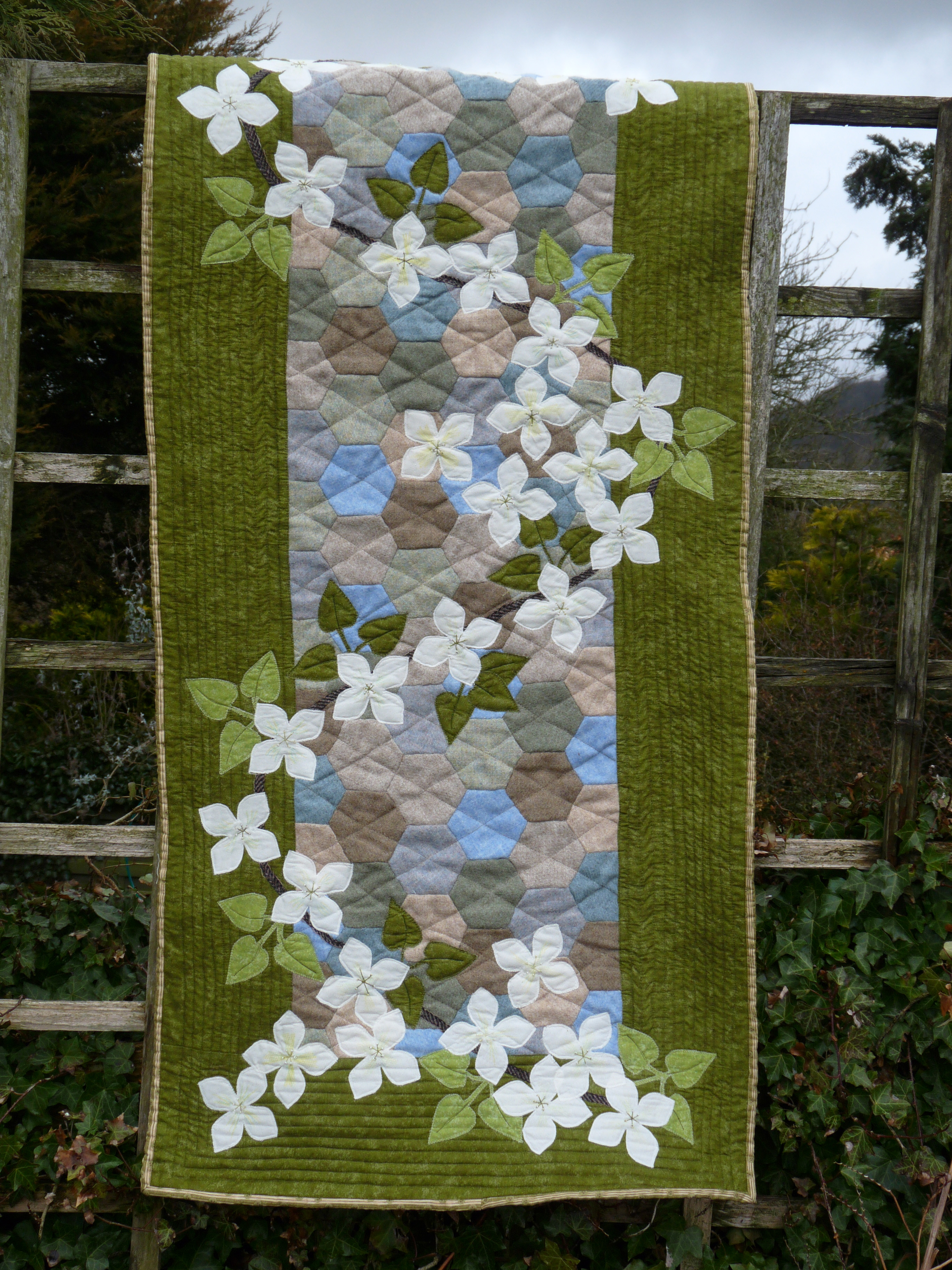 English Country Garden Runner from Quilting Antics